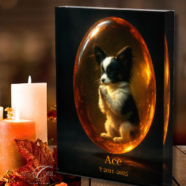 Bloque de fotos conmemorativo para perros - Papill