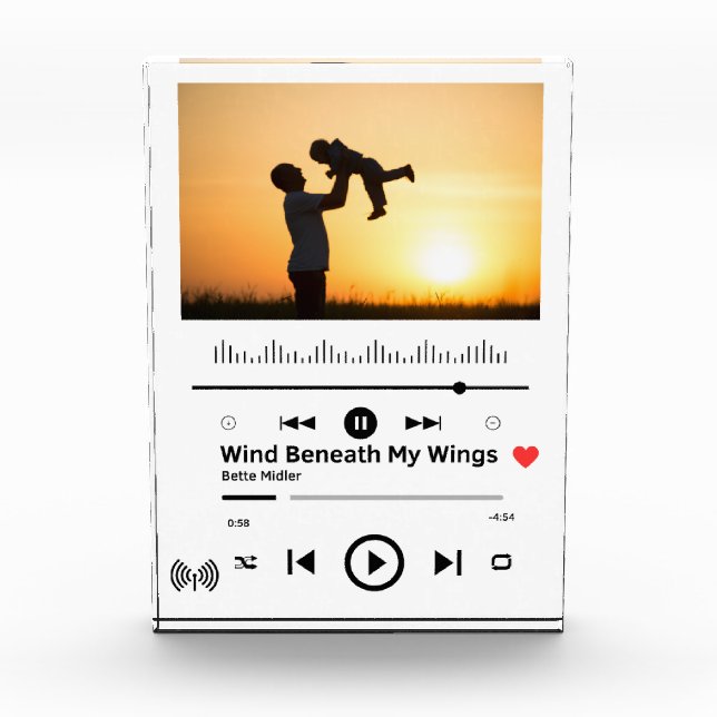 BLOQUE DE FOTOS DAD (PERSONALIZADO) - Regalo de mú (Anverso)