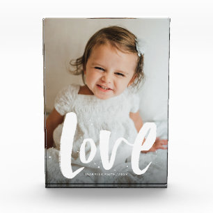 Bloque de fotos de amor en negrita