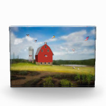 Bloque de fotos de la granja de cerdos