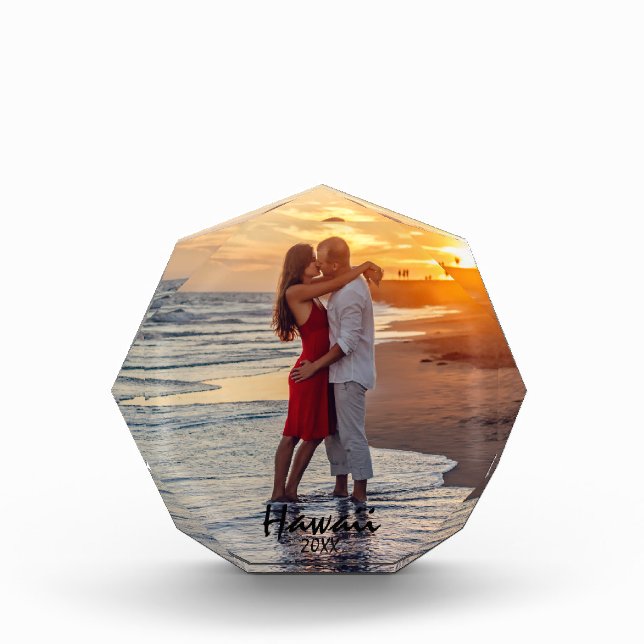 Bloque de fotos de la luna de miel de pareja O (Anverso)