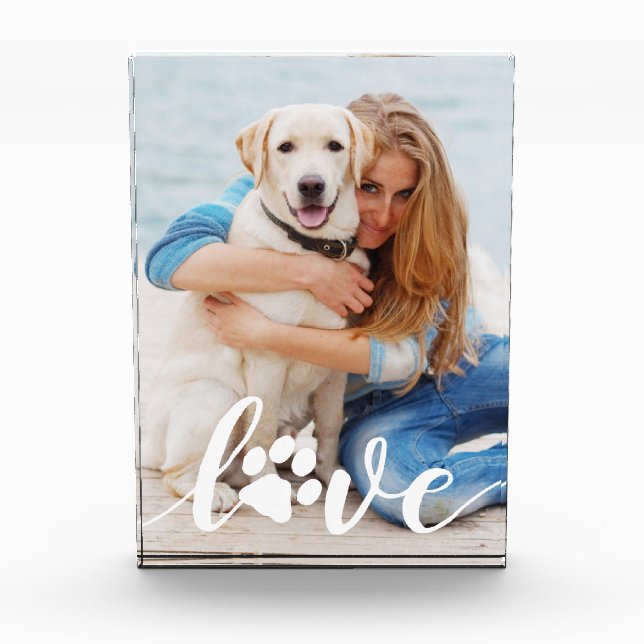 Bloque de fotos de perros Personalizado de la papa (Anverso)