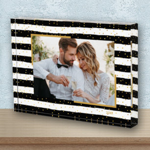Bloque de fotos de Personalizados de puntos de oro