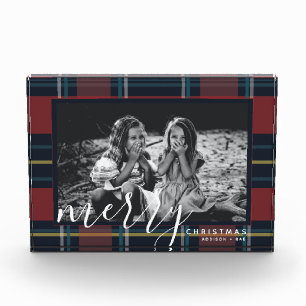 Bloque de fotos de regalo de Personalizado rojo pa