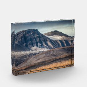 Bloque de fotos del paisaje de Spitsbergen