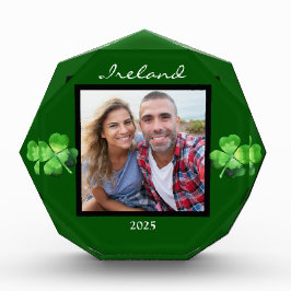 Bloque de fotos del trébol de Irlanda