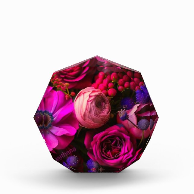 Bloque de fotos florales (Anverso)