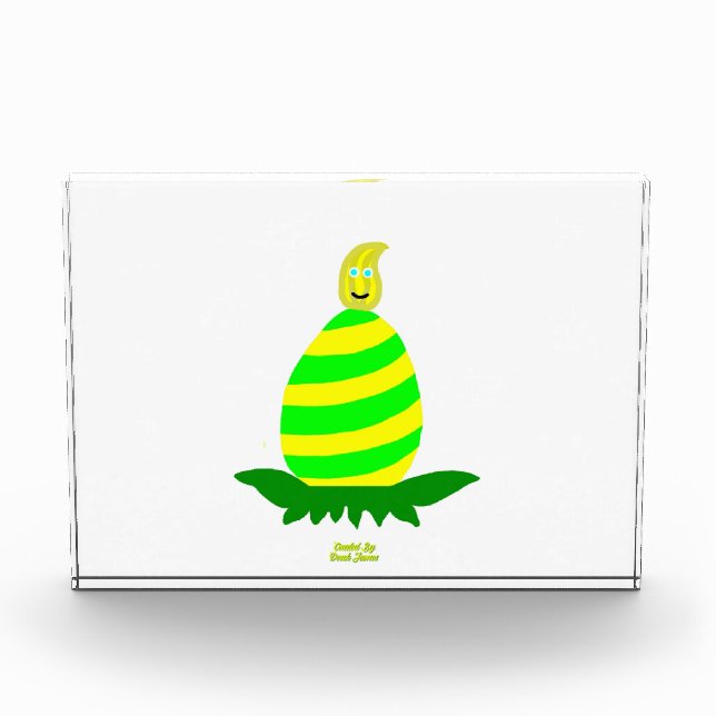 Bloque de fotos horizontal de los deseos de Pascua (Anverso)