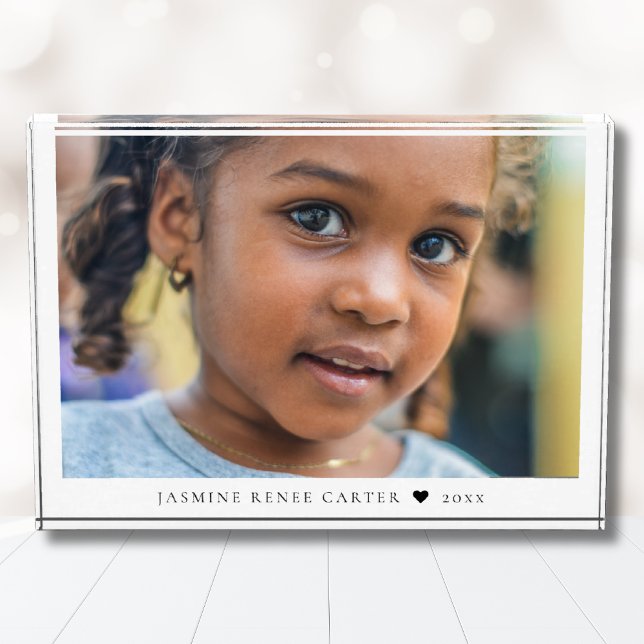 Bloque de Fotos Moderno Elegante (Custom Photo Block)