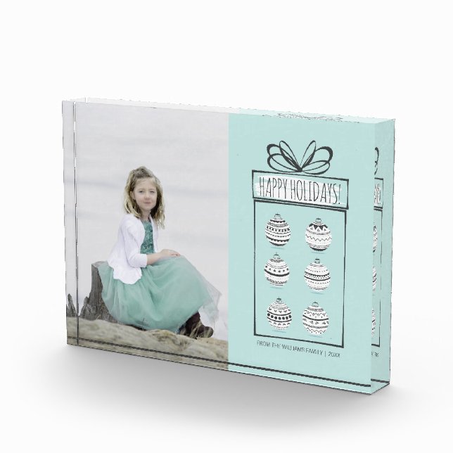 Bloque de fotos navideñas para los ornamentos (Derecha)