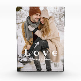 Bloque de Fotos Personalizadas para Parejas
