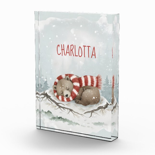 Bloque de Fotos Personalizado de Sleeping Bear, No (Derecha)