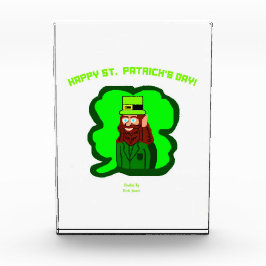 Bloque de fotos vertical de Leprechaun