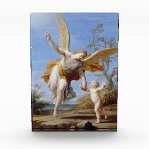 "Bloque de la foto del arte del ángel de The
