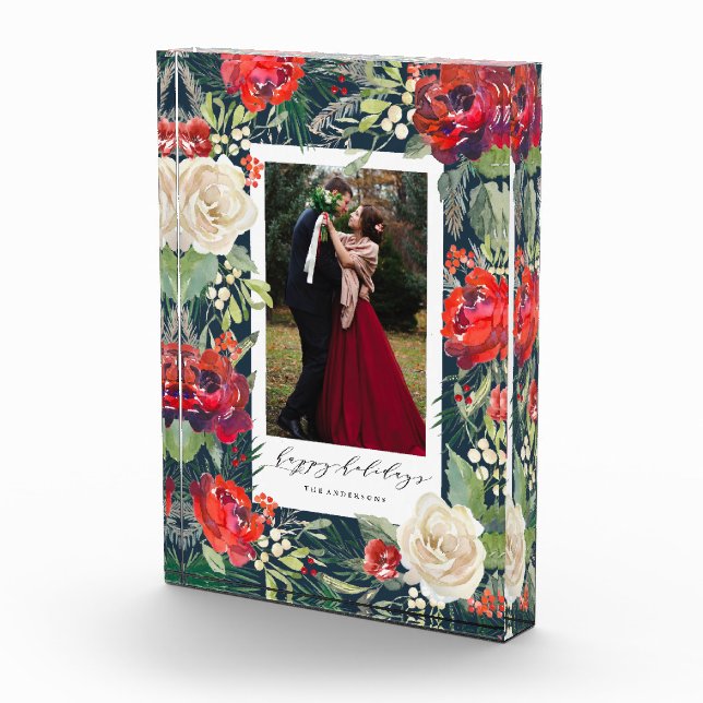 Bloque de la foto del jardín del día de fiesta (Derecha)