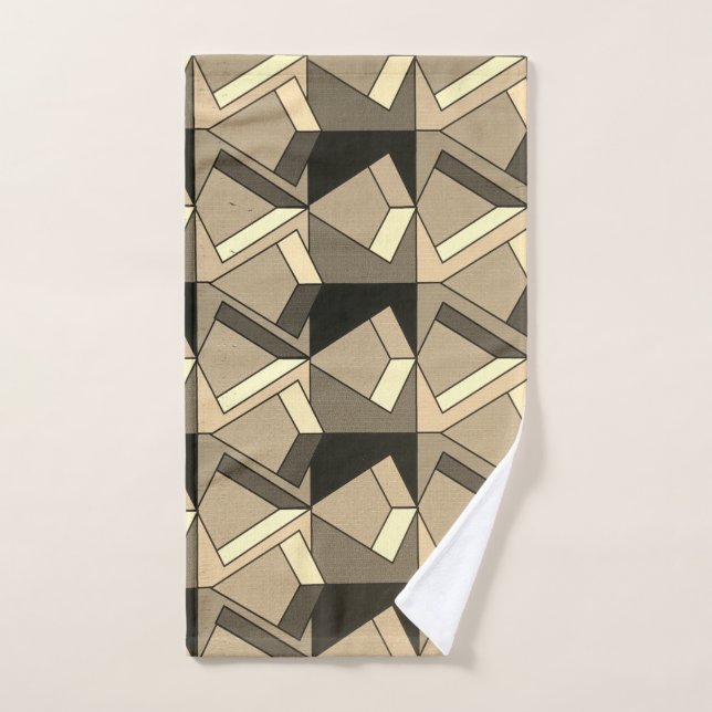 Bloque de la toalla de Sepia (Toalla de mano)