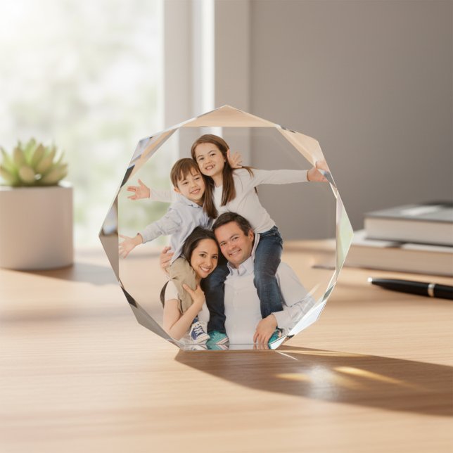 Bloque de Octagon de fotos familiares (Family Photo Octagon Block)