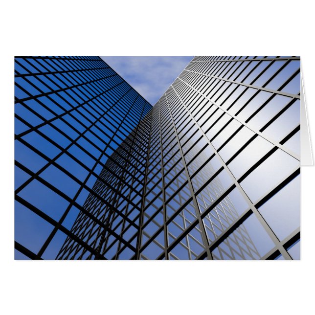 Bloque de oficina reflexivo (Anverso (Horizontal))