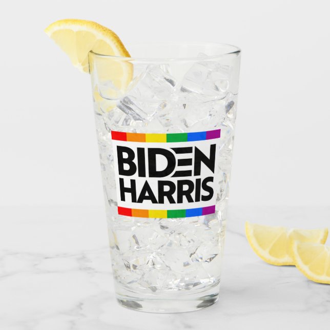 Bloque del Orgullo BIDEN HARRIS (Anverso (hielo))