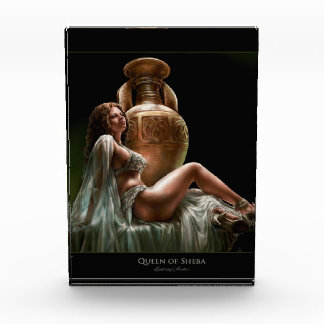 Bloque fotográfico con la reina de Sheba, de Linds