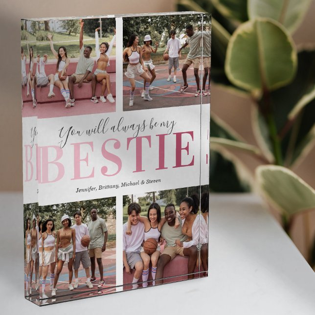 Bloque fotográfico de Best Friends Gift l Bestie (Subido por el creador)
