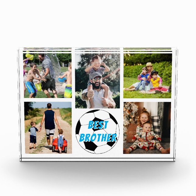 Bloque fotográfico de Mejor Hermano Soccer (Anverso)