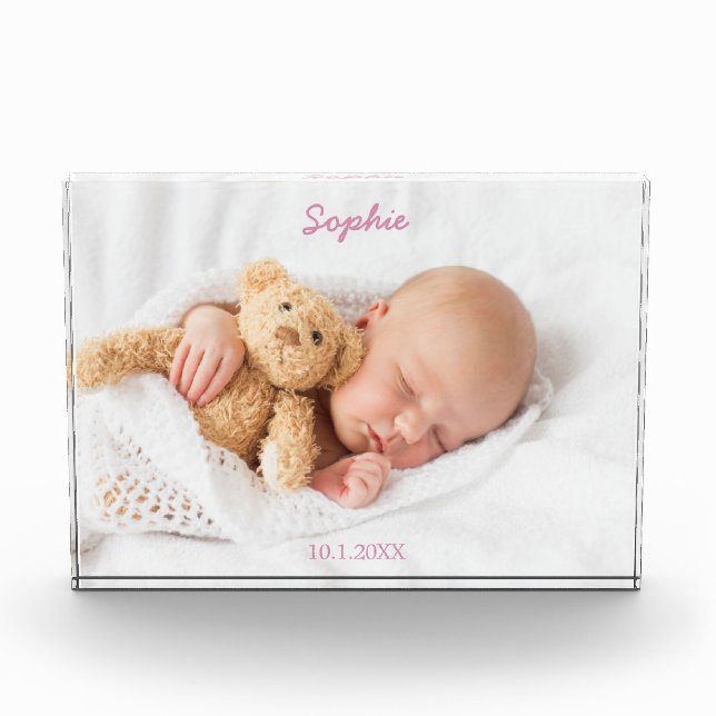 Bloque fotográfico de Personalizados modernos (Anverso)