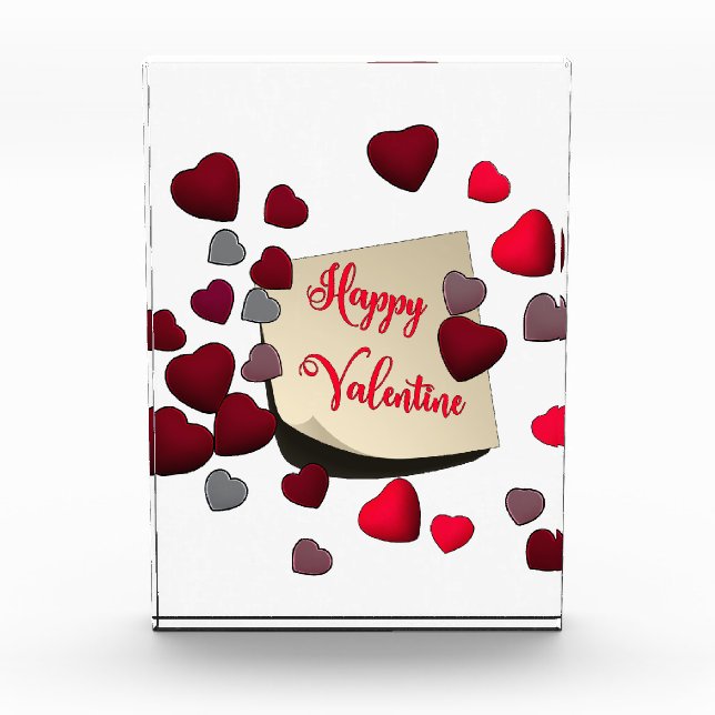 Bloque fotográfico el día de San Valentín (Anverso)
