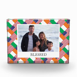 Bloque fotográfico moderno de IRLANDA DOBLE-AMERIC