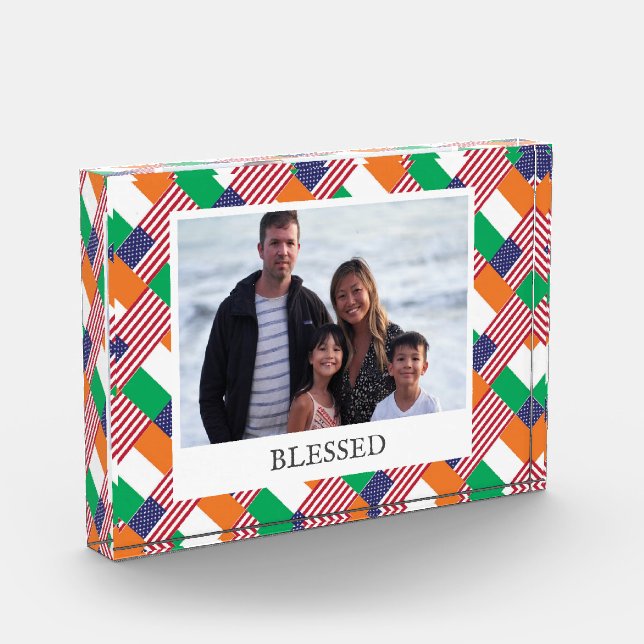 Bloque fotográfico moderno de IRLANDA DOBLE-AMERIC (Izquierda)