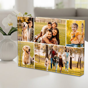 Bloque fotográfico simple de 5 Collages de fotos