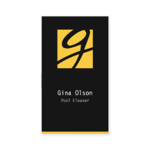 Bloque monográfico de tarjetas de visita del limpi