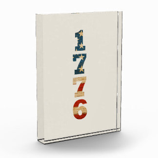 Bloque Para Fotos 1776 Patriotic American Flag