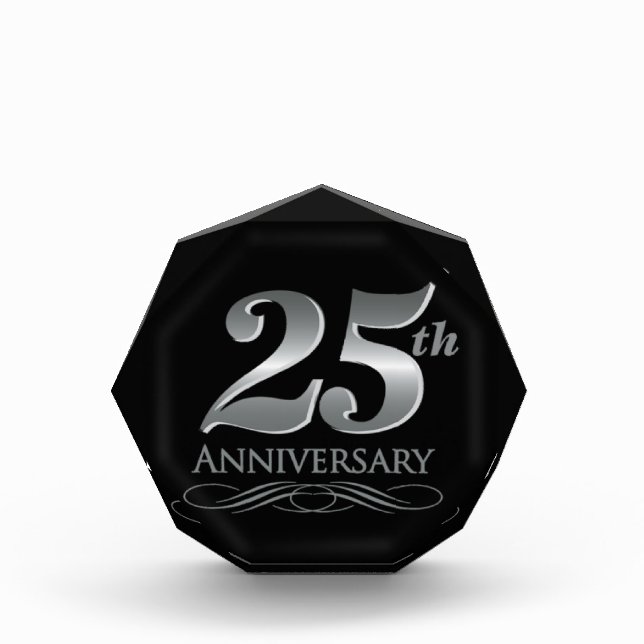 Bloque Para Fotos 25.º aniversario del boda (Anverso)