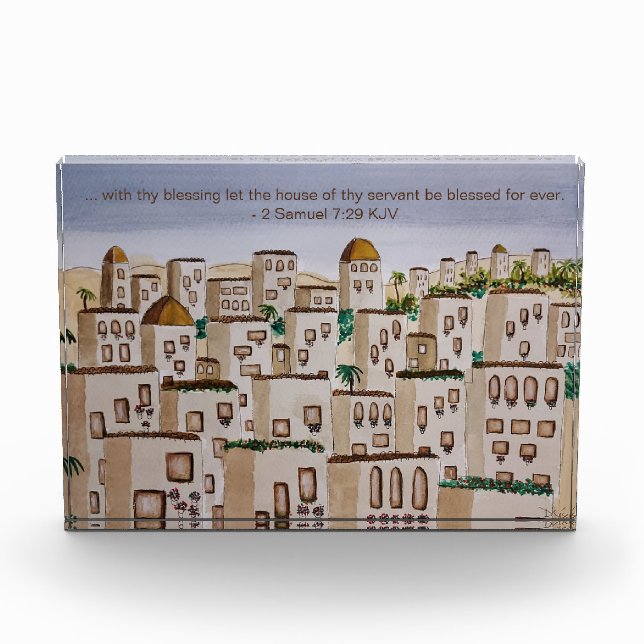 Bloque Para Fotos 2 Samuel 7:29 VILLA ESPAÑOLA (Anverso)