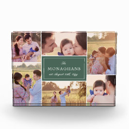 Bloque Para Fotos 6 Collage de fotos| Verde