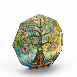 Bloque Para Fotos 7 Chakra Blossoming Tree Of Life