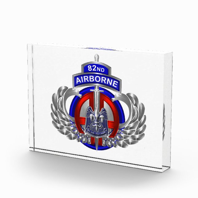 Bloque Para Fotos 82ª División Aérea Alas Personalizados  (Derecha)