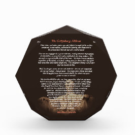 Bloque Para Fotos Abraham Lincoln - El discurso de Gettysburg