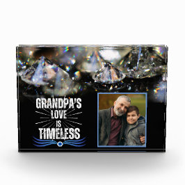 Bloque Para Fotos Abuelo moderno negro lindo abuelo 1-foto