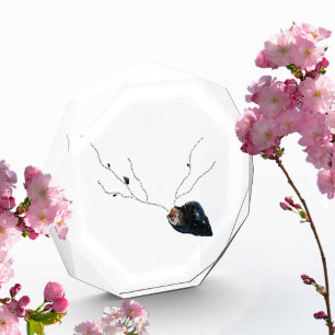 Bloque Para Fotos Accesorios de escritorio de decoración de poesía c