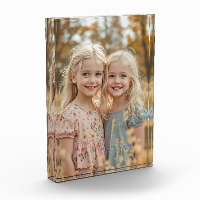 Bloque Para Fotos Acrylic personalizado personalizado (Izquierda)