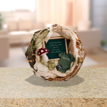 adorable Invitación de embarazo en Cottagecore