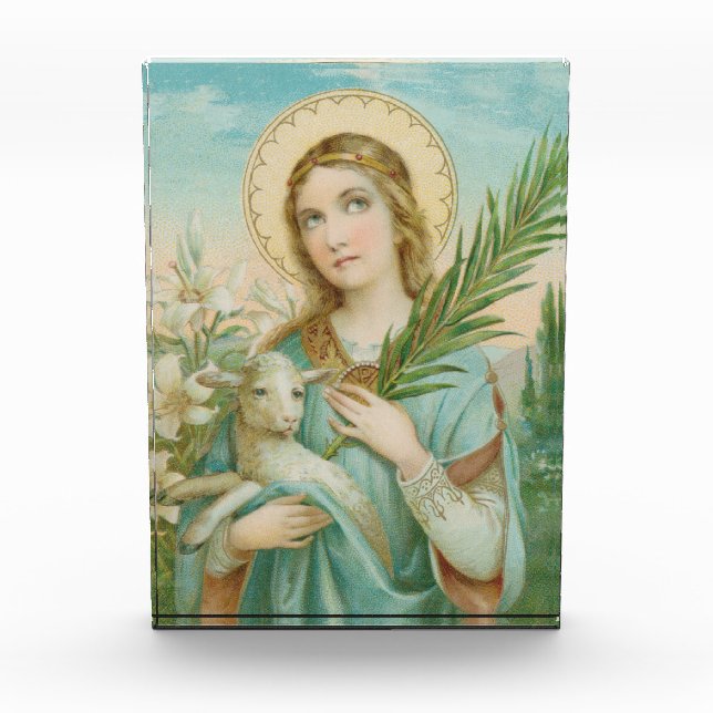 Bloque Para Fotos Agnés de Roma (MH 01) (Anverso)