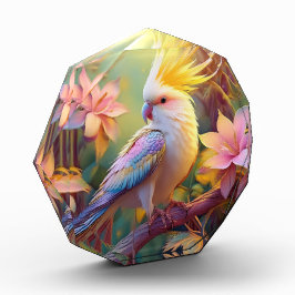 Bloque Para Fotos Ala irlandesa Cockatiel Fantasy Bird