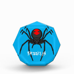 Bloque Para Fotos Alarmante ilustracion personalizado de araña de vi