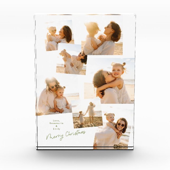 Bloque Para Fotos Álbum Mínimo de Navidades de Collage Multi 8 (Anverso)