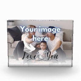 Bloque Para Fotos Amar a la familia Keepsake Photo Template