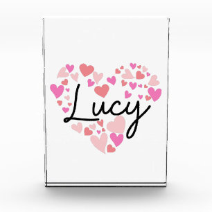 Bloque Para Fotos Amo a Lucy
