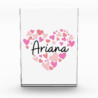 Bloque Para Fotos Amo Ariana